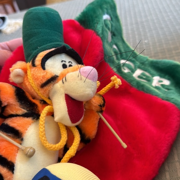 Christmas Vintage Disney Stockings Tigger Only - Picture 2 of 4